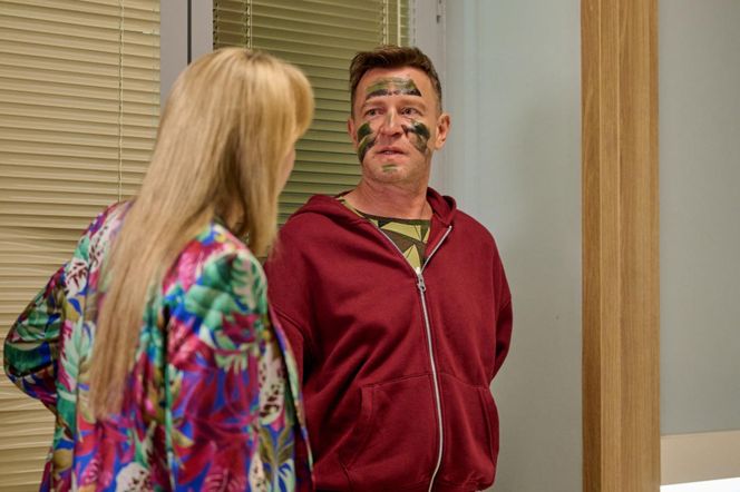 Na Wspólnej, odc. 4065. Wojtek (Wojciech Błach), Żaneta (Anna Guzik)