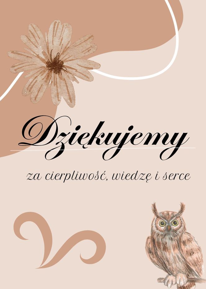 Kartka z okazji Dnia Nauczyciela