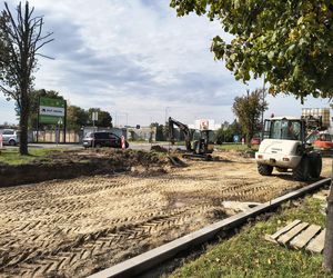 Remont ulicy Podmiejskiej w Kaliszu, wrzesień 2024