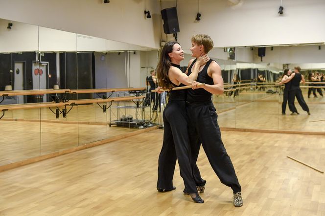 Trening do "Tańca z Gwiazdami" - Katarzyna Zillmann i Janja Lesar