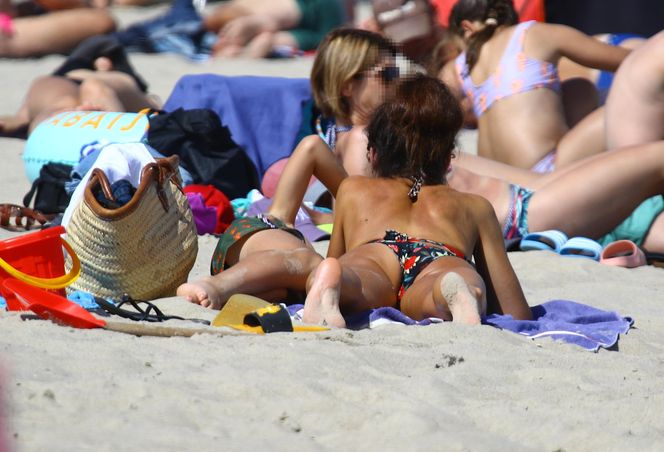 Marta Kaczyńska nad Bałykiem niczym grecka bogini!