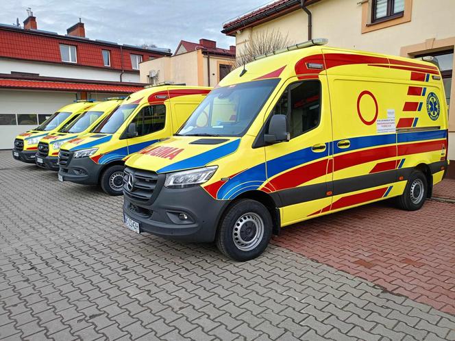 Nowe ambulanse siedleckiego Meditransu są bardzo nowocześnie wyposażone