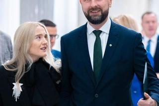 Żona Kosiniaka-Kamysza zachwyciła w Sejmie