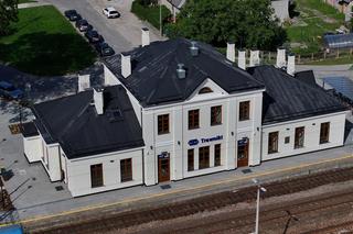 Tak wygląda po remoncie i przebudowie dworzec kolejowy w Trawnikach 