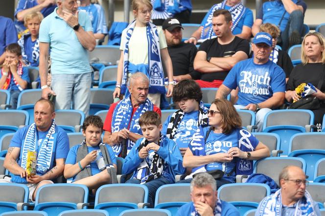 Ruch Chorzów i jego kibice żegnają Ekstraklasę w wielkim stylu