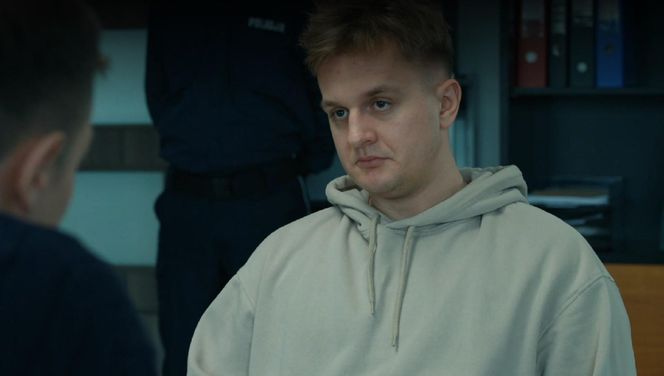 	Barwy szczęścia odc. 3186. Majak (Łukasz Borkowski), młody Leszek Szymański (Maciej Czerklański)