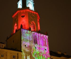 „Ojcowie Niepodległej” – wyjątkowy mapping na Wieży Trynitarskiej w Lublinie przed 11 listopada