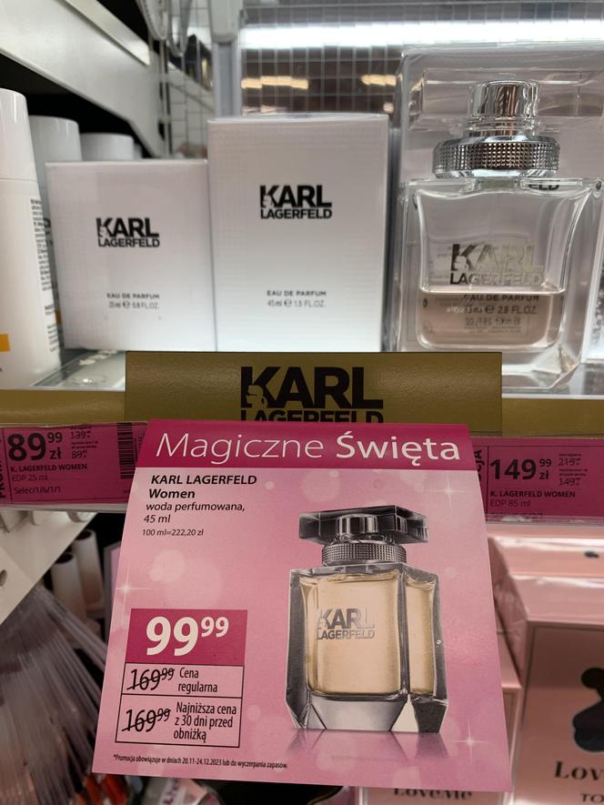 Karl Lagerfeld woda perfumowana 99,99 zł