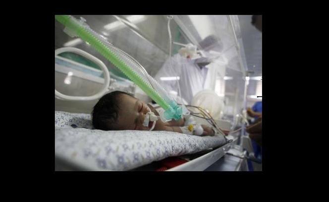dziecko-cud z Gazy, Strefa Gazy