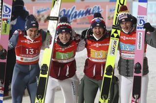 Piotr Żyła, Kamil Stoch, Andrzej Stękała, Dawid Kubacki