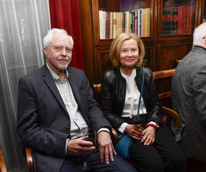 Barbara Bursztynowicz z mężem Jackiem