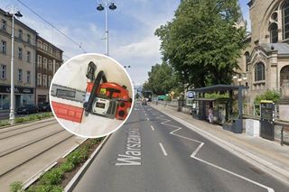Katowicka masakra piłą mechaniczną... koszy na śmieci. Szokujące sceny na Warszawskiej