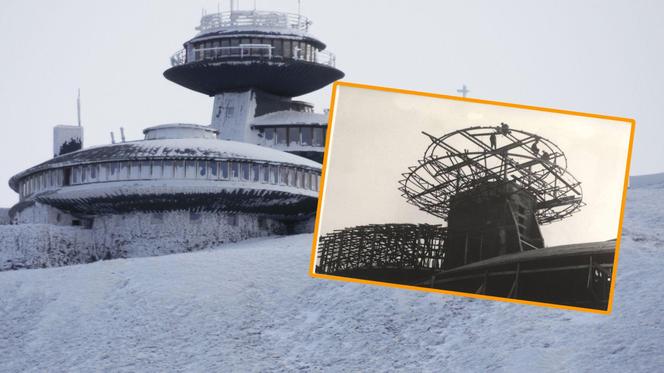 Jak powstały słynne "talerze" na Śnieżce? W tym roku mija 50 lat od ich wybudowania