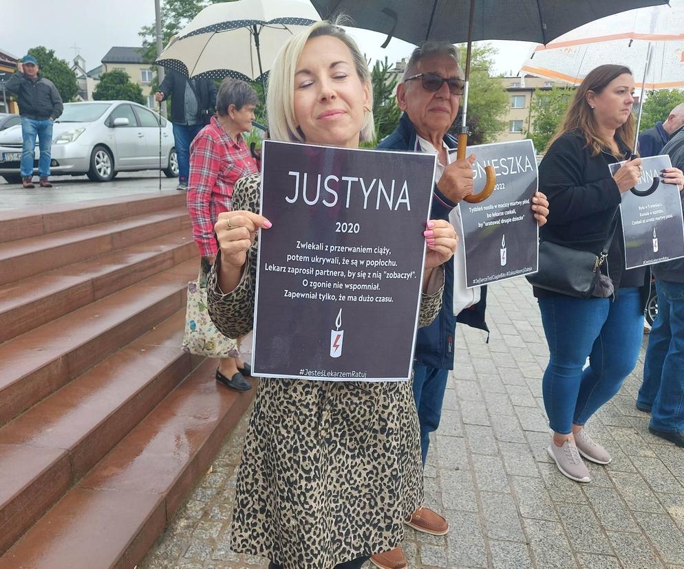 Protest pod hasłem Ani jednej więcej Starachowice 14.06.2023