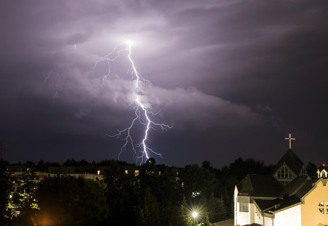 Gwałtowne burze i ulewne deszcze na Śląsku w czerwcu 2025 roku