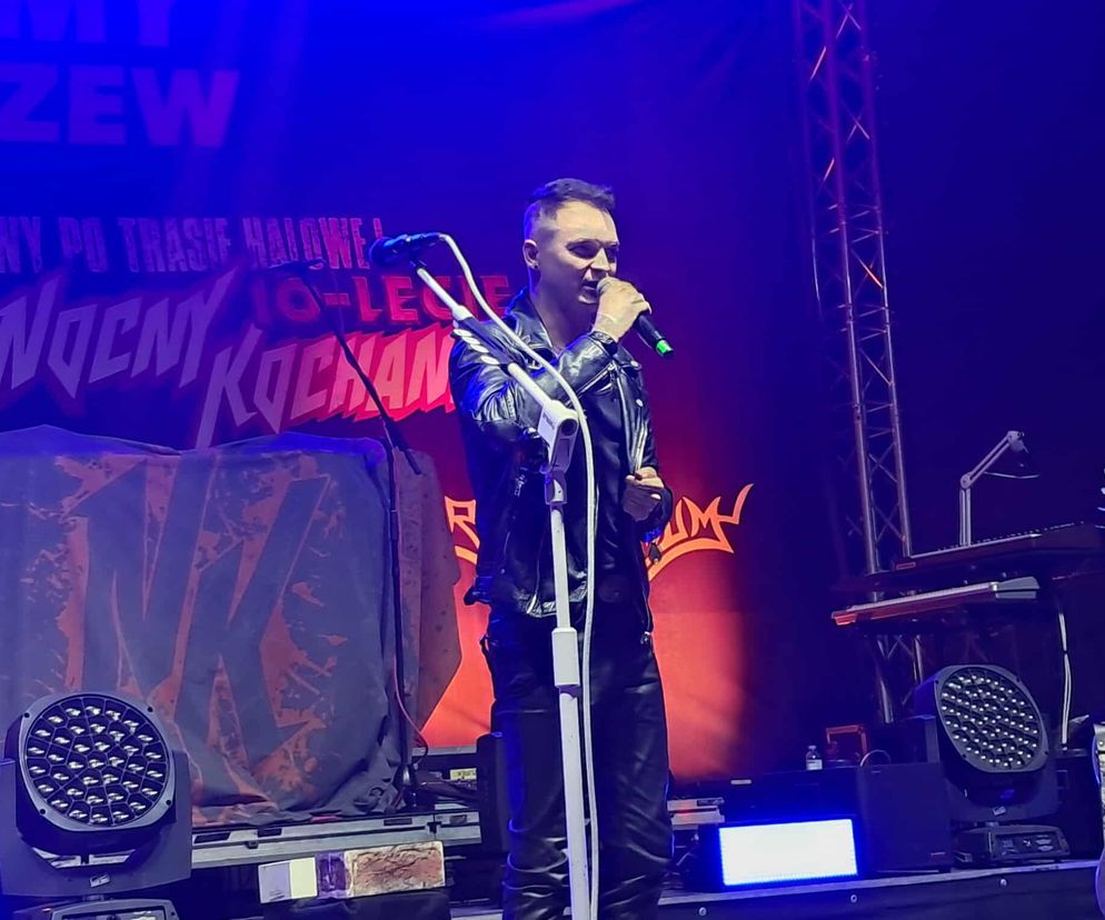 Posadzili drzewa, a następnie dali gorący koncert. Finał akcji zespołu Nocny Kochanek w Skarżysku