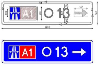 Nowe oznakowanie na autostradzie A1. Kierowcy będą się musieli przyzwyczaić 