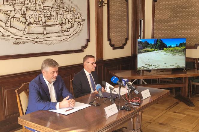Podpisanie umowy na remont olsztyńkich ulic