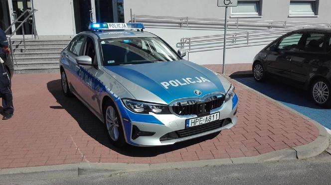 Nowy wozy dla policyjnej grupy SPEED. 