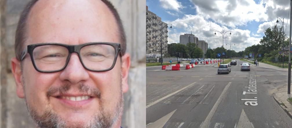 Aleja Kościuszki w Łodzi będzie aleją Pawła Adamowicza