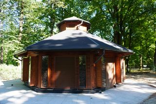 Budowa tężni solankowej w Parku Planty 