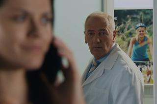 M jak miłość odc. 1690. Jerzy Argasiński (Karol Strasburger), Kasia (Paulina Lasota)