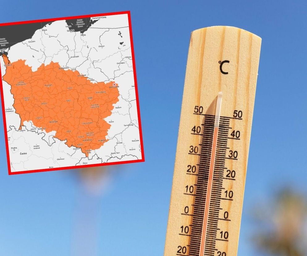 Rozpoczyna się fala upałów. Termometry pokażą nawet 34 st. C. Wydano ostrzeżenie drugiego stopnia