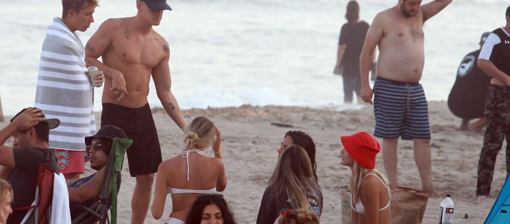 Cody Simpson na plaży