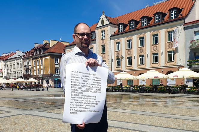 Marcin Sawicki nie chce I Marszu Równości w Białysmtoku