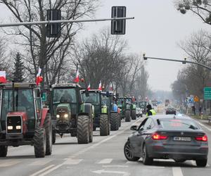 Protest rolników 20.03.2024. Utrudnienia na autostradzie A2