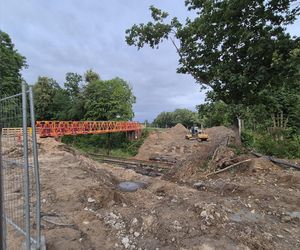 Postępują prace na olsztyńskim Tracku. Powstaje m.in. nowoczesny wiadukt
