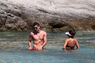 Robert Lewandowski, Anna Lewandowska, wakacje, Mykonos, Grecja