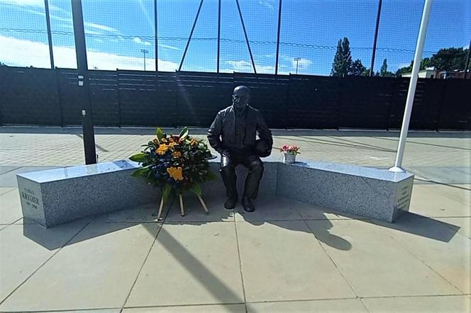 Tak wygląda pomnik Floriana Krygiera, legendarnego trenera szczecińskiej Pogoni