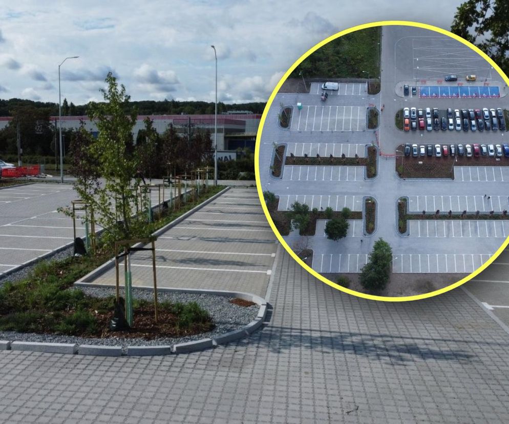 Nowy parking przy pętli Turkusowa
