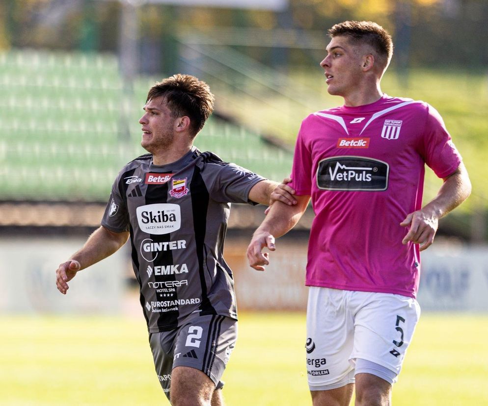 Olimpia Grudziądz pokonuje Chojniczankę Chojnice. Biało-zieloni znów są liderem!