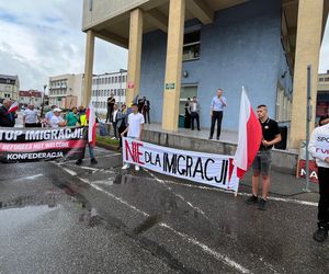 Protest Konfederacji w Siedlcach zgromadził ok. 600 osób