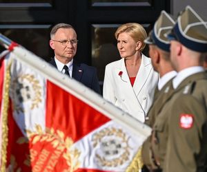 Agata Duda w bieli 