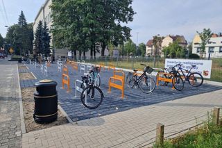 Nowy parking rowerowy w Lesznie