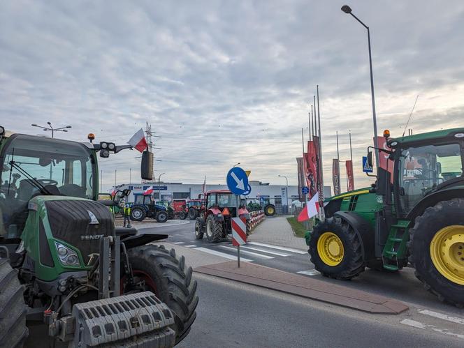 Protest rolników w Wielkopolsce 20.03.2024 