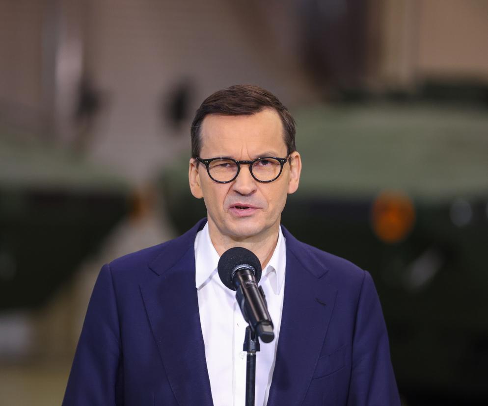 Premier Mateusz Morawiecki