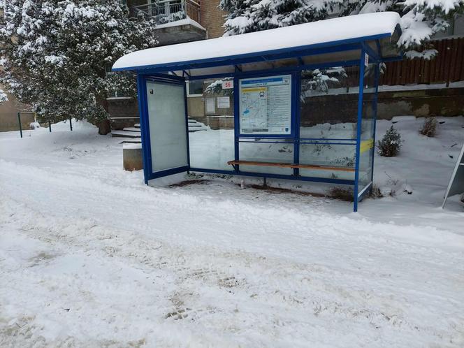 Starachowice zasypane śniegiem