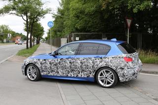 BMW Serii 1 po liftingu - zdjęcia szpiegowskie