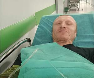 Charytatywny challenge Roberta Ciulkina zakończył się wizytą w szpitalu