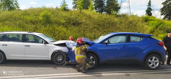 Wypadek w Piekarach Śląskich. 5 osób rannych