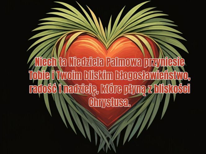 Życzenia na Niedzielę Palmową