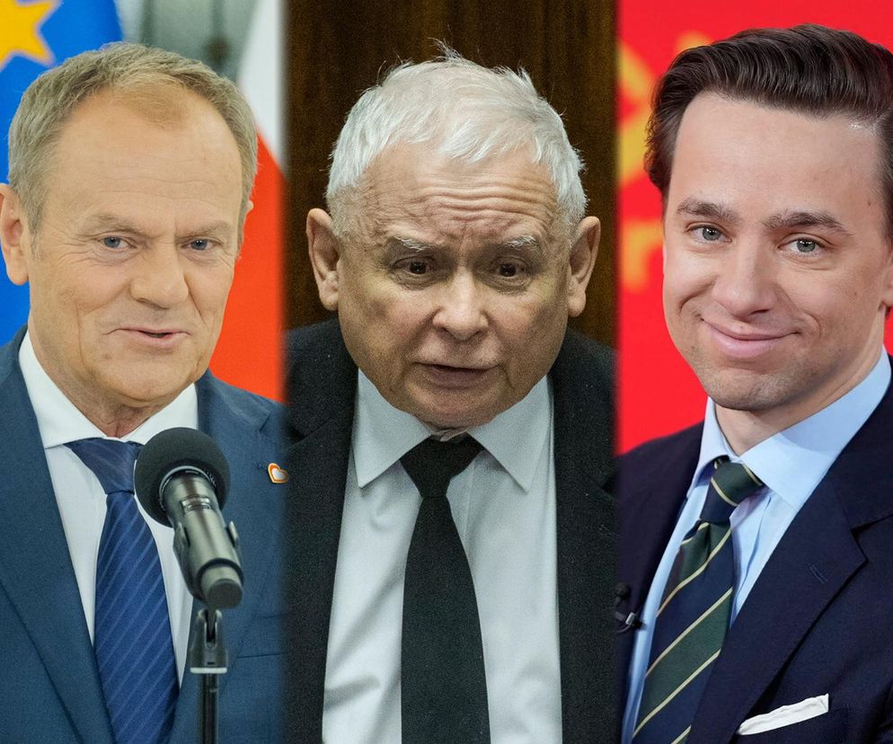Tusk, Kaczyński, Bosak