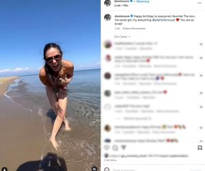 Demi Moore ma 62 lata i pokazała się w bikini! Opadną Wam szczęki