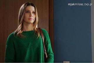 M jak miłość odc. 1732. Justyna (Magdalena Wieczorek), siostra Kasi