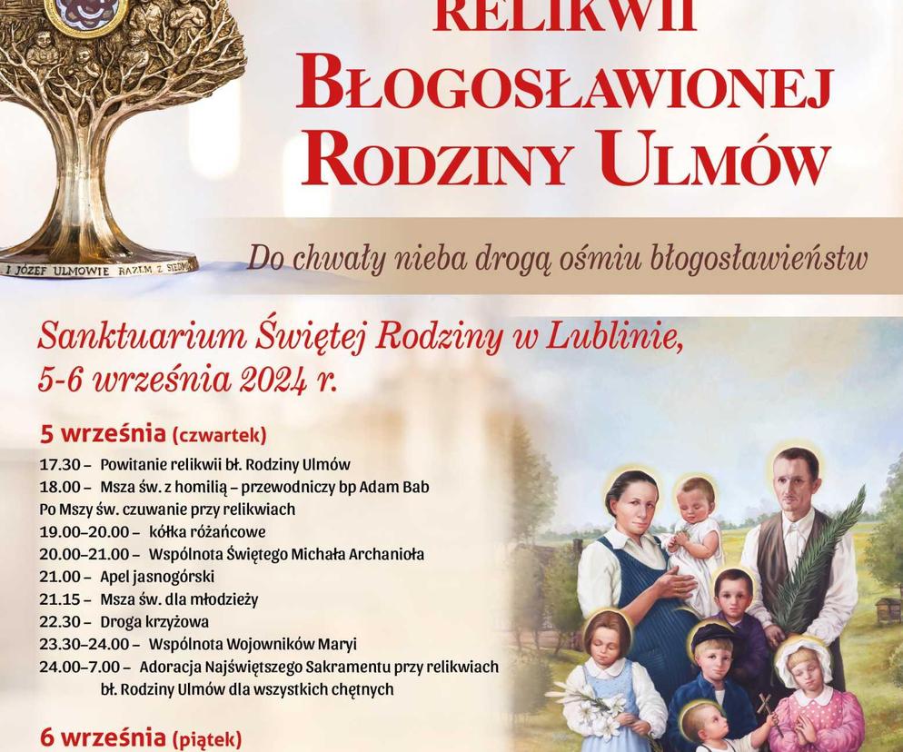Program peregrynacji w Sanktuarium Świętej Rodziny
