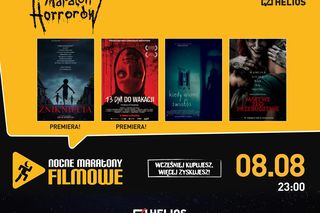 Nocny Maraton Filmowy z czterema horrorami już 8 sierpnia w Siedleckim Heliosie!